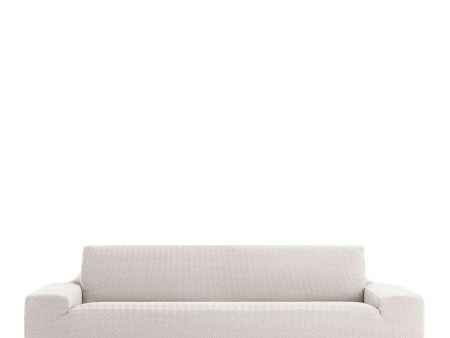 Sofa Cover Eysa JAZ White 70 x 120 x 330 cm on Sale