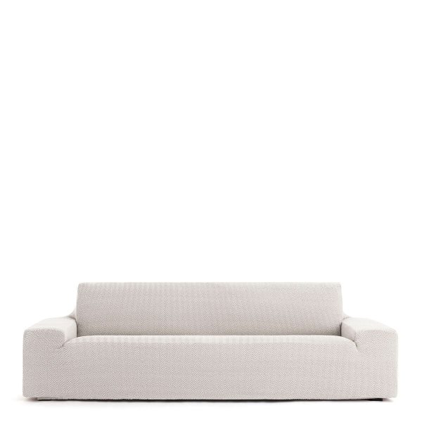 Sofa Cover Eysa JAZ White 70 x 120 x 330 cm on Sale