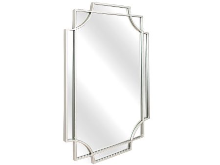 Wall mirror Romimex Silver Metal 61 x 92 x 2 cm Online Sale