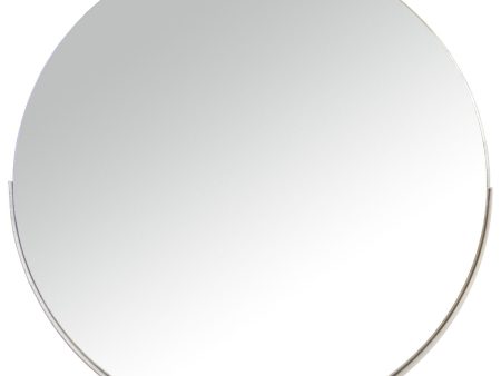 Wall mirror Alexandra House Living Silver Metal 8 x 72 x 72 cm Circular Discount