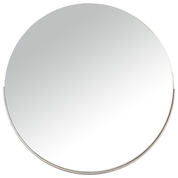 Wall mirror Alexandra House Living Silver Metal 8 x 72 x 72 cm Circular Discount