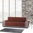 Sofa Cover Eysa MID Terracotta 100 x 110 x 190 cm on Sale