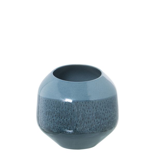 Vase Alexandra House Living Blue Ceramic Tricolour 23 x 23 x 23 cm For Cheap