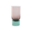 Vase Home ESPRIT Bicoloured Crystal 15 x 15 x 32 cm Online