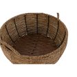 Set of Planters Home ESPRIT Brown Metal Fibre Tropical 34 x 33 x 15 cm Online