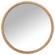 Wall mirror Alexandra House Living Natural Fibre 8 x 63 x 63 cm Circular Sale