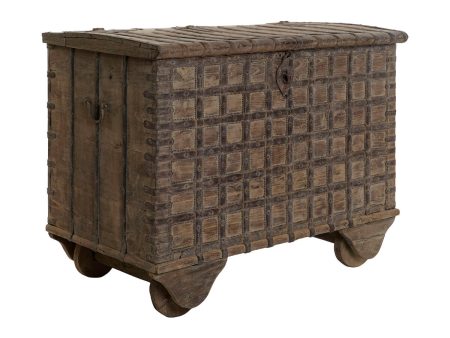 Chest Home ESPRIT Natural Teak Single part 118 X 66 X 87 cm Sale