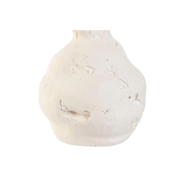 Vase Home ESPRIT White Ceramic Traditional style 13 x 13 x 24 cm Fashion