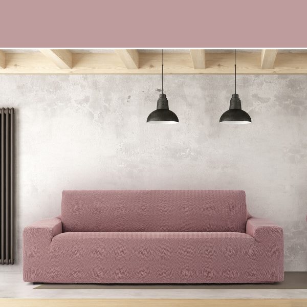 Sofa Cover Eysa JAZ Pink 70 x 120 x 290 cm For Cheap