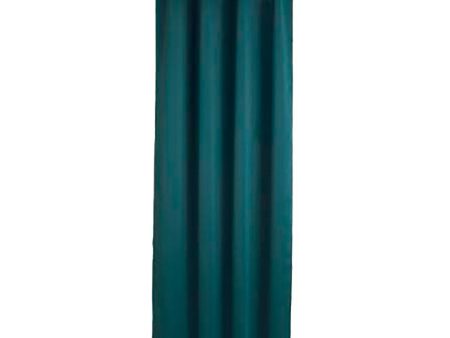 Curtains Atmosphera Opaque 135 x 240 cm Polyester Green Cheap