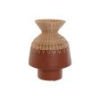 Vase Home ESPRIT Natural Terracotta 24 x 24 x 35 cm Supply