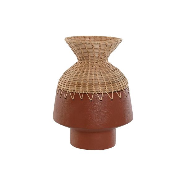 Vase Home ESPRIT Natural Terracotta 24 x 24 x 35 cm Supply