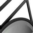 Wall mirror Alexandra House Living Black 80 x 3 x 65 cm Geometric Hot on Sale