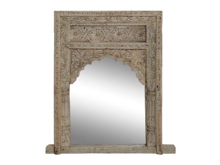 Wall mirror Home ESPRIT Natural 60 x 10 x 85 cm Sale