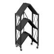 Shoe Rack Confortime Black Metal (70 x 34 x 87 cm) Online Sale